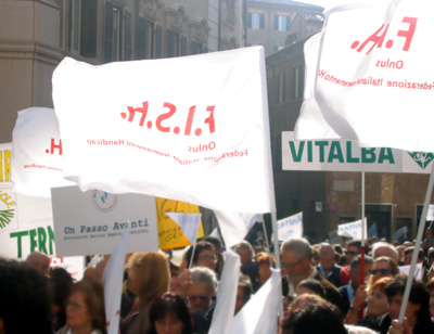 Immagine da una Manifestazione organizzata dalla Fish