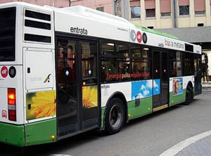 Bus per il trasporto pubblico urbano