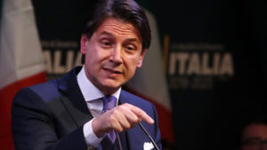 Il Presidente del Consiglio Giuseppe Conte